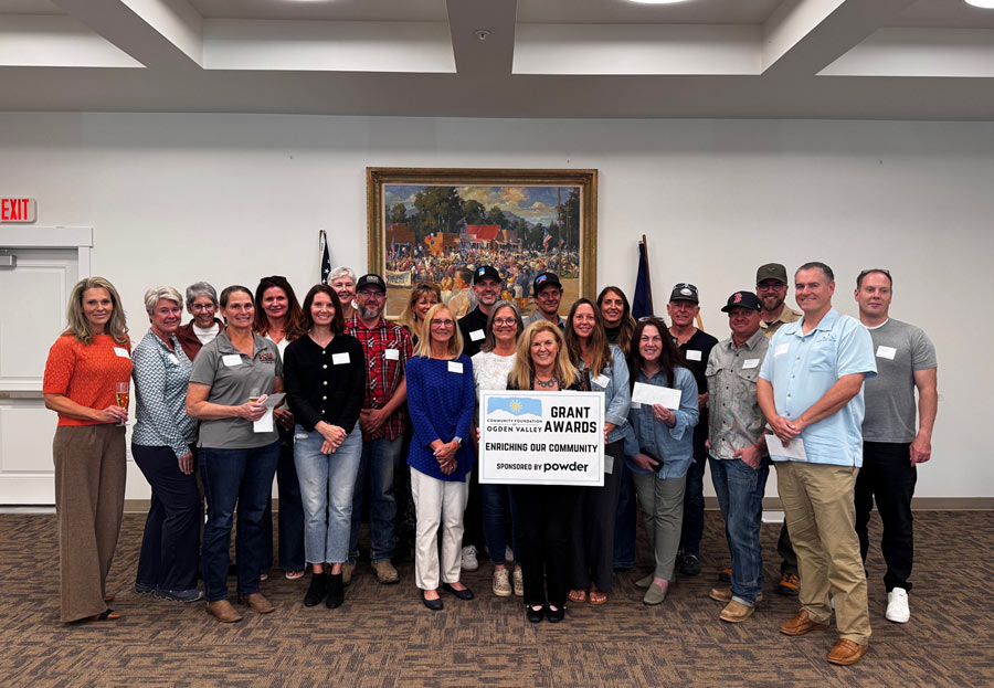 On September 23, 2025, we proudly awarded our first-ever CFOV Grants of almost $75,000 — made possible by the gift from Powder Mountain’s Timberline Chairlift auction.